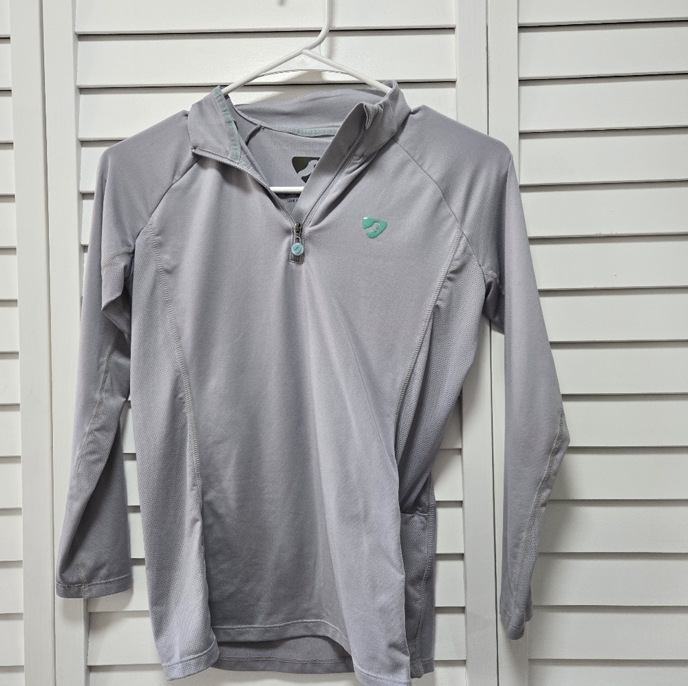 Aubrion youth equestrian long sleeve